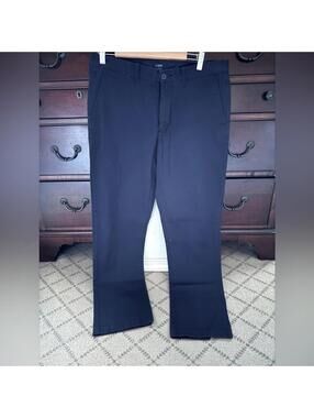 J. Crew The Sutton Khakis / Chinos in Navy Blue 34x32 NWOT